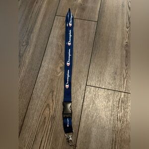 Navy Blue Champion Lanyard